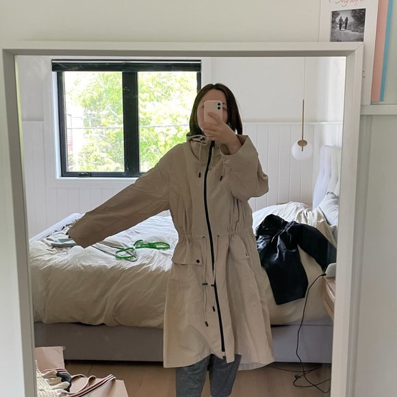 Zara Technical Rain Coat - Picture 2 of 9